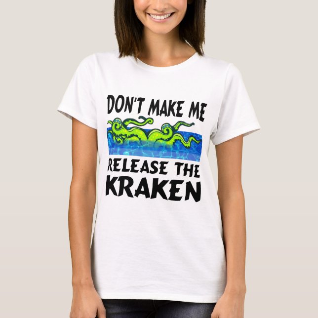 Roliga T-tröja Kraken T-shirt (Framsida)
