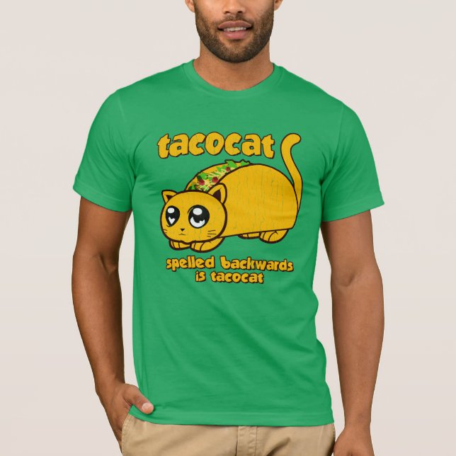 Roliga Tacocat som tillbaka stavas Tröja (Framsida)