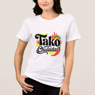 "Roliga Tacolädjare" Retro Mexikanskt Mat Taco Kvi T Shirt