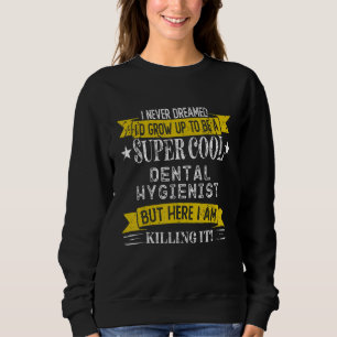 Roliga tandhygienistskjortor jobbtitel yrke t shirt