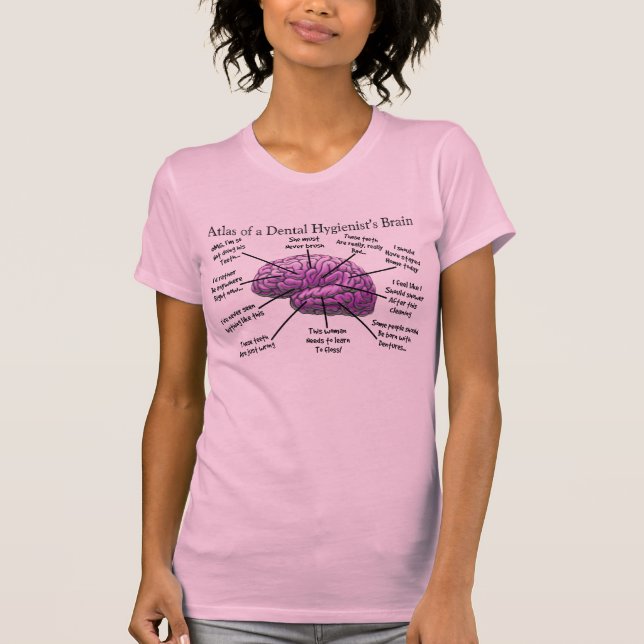 Roliga tandhygienistT-tröja Tee Shirt (Framsida)