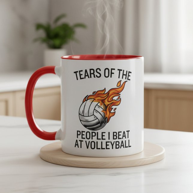 Roliga Tårar från Människor Jag Besegrade i Volley Mugg (Skapare uppladdad)