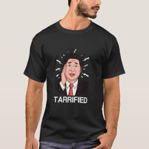 Roliga Tariffer Kina USA Patriotisk Tarrifierad Ro T Shirt