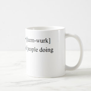 Roliga Teamworkprodukter Kaffemugg