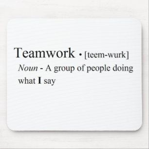 Roliga Teamworkprodukter Musmatta