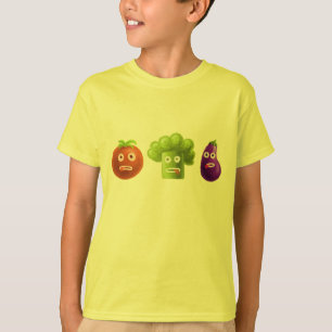Roliga tecknadgrönsakungar tee