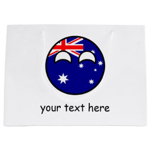 Roliga tendera Geeky Australien Countryball
