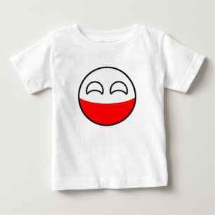 Roliga tendera Geeky Polen Countryball Tröja