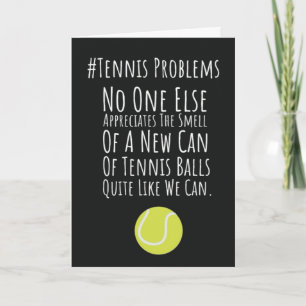 Roliga Tenniskort För Spelare Rättens Vän Humor Kort
