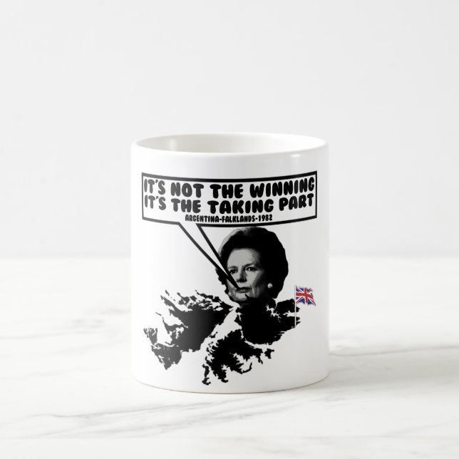 Roliga Thatcher Falklands Kaffemugg (Center)