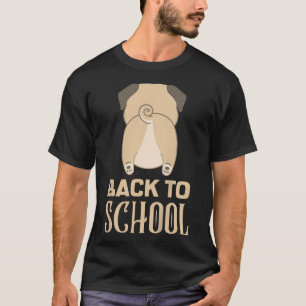 Roliga tillbaka till skolan-kläder för flickor Sko T Shirt