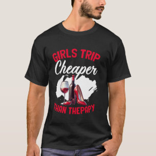 Roliga tjejresor möhippa vinpartaj tjejer Vi T Shirt