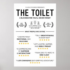 Roliga Toalett Recensioner Poster