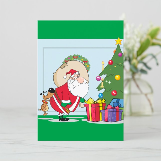 Roliga Tomte Inbjudningar (Skapare uppladdad)