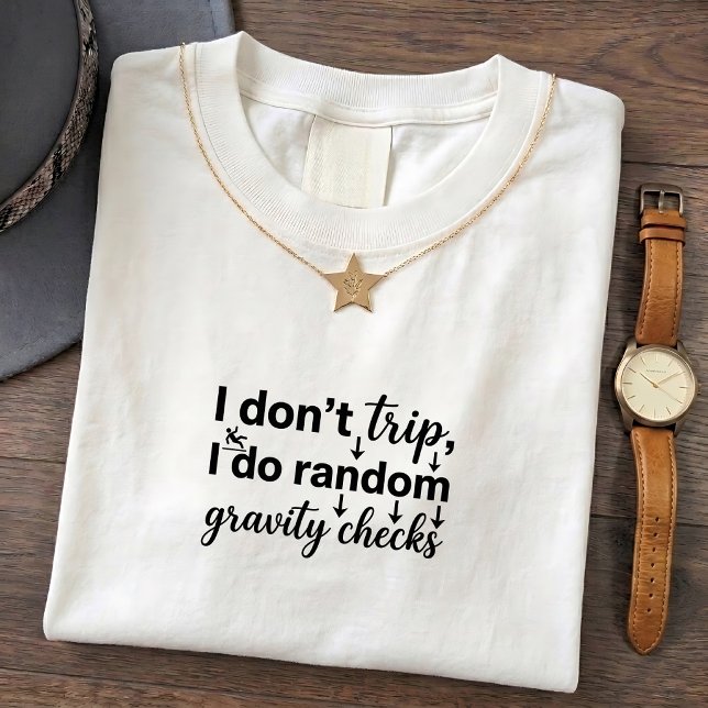 Roliga Tripcitat T-Shirt Slumpvisa Tee (Skapare uppladdad)
