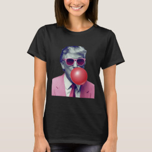 Roliga Trump Bubble Gum Yum Gåvor T Shirt