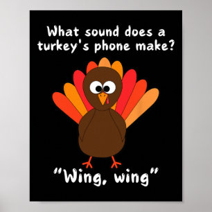 Roliga Turkiet Skämt Och Humorälskare För Thanksgi Poster