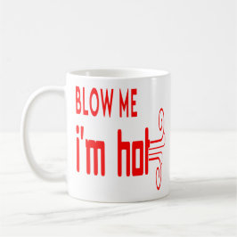Roliga typograficitationstecken blåser mig den kaffemugg