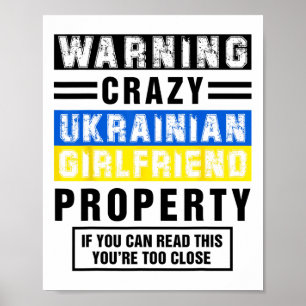 Roliga ukrainska flickväns-citat talesätt Pojkvän Poster