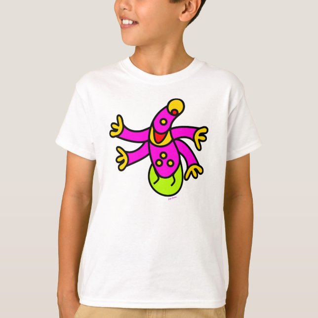 roliga ungeskjortor vid jangocreation tee shirt (Framsida)