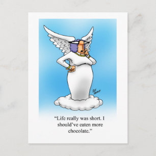 Roliga välsignelser & humor om tro - vykort