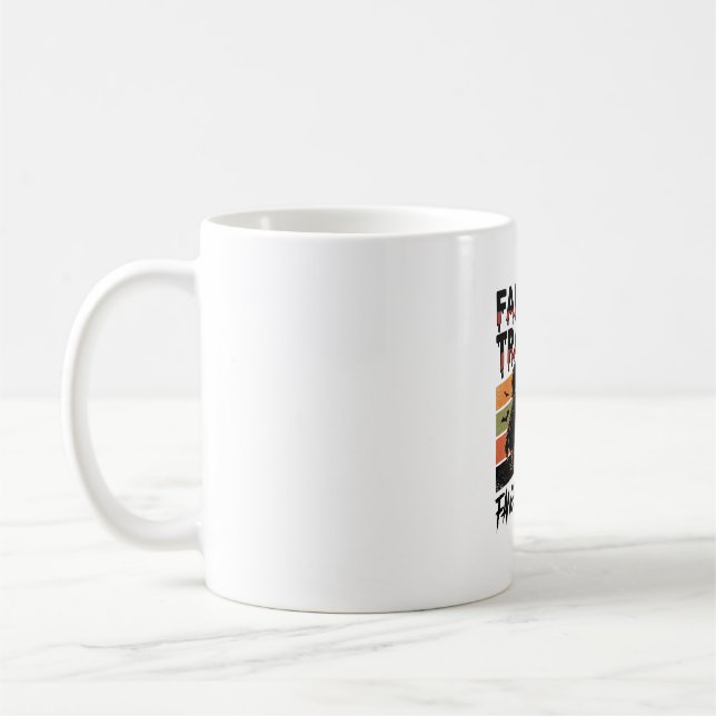 Roliga Vampire Halloween-tröjor för blivande vampy Kaffemugg (Vänster)