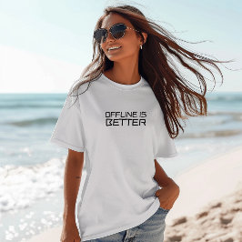 Roliga vandringsskjortor offline är bättre svarta t shirt