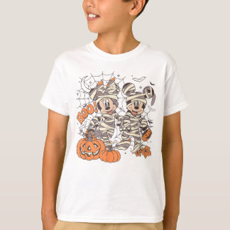 Roliga Vänner Mus Halloween Boo Mummie Minnie T Shirt