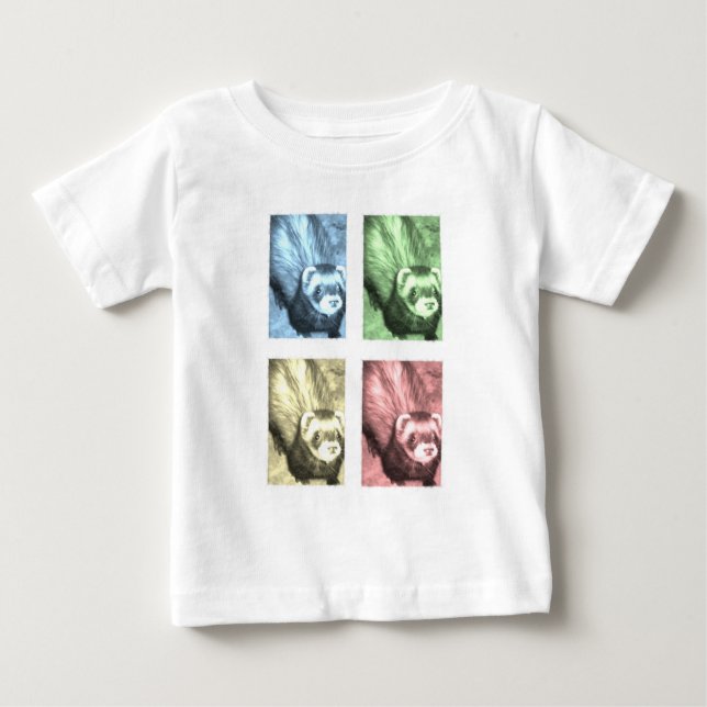 Roliga vesslor tee (Framsida)