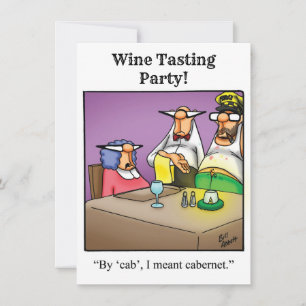 Roliga vinfest skämt inbjudningar