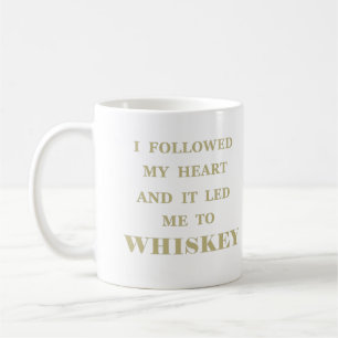 Roliga Whiskey-citat Kaffemugg