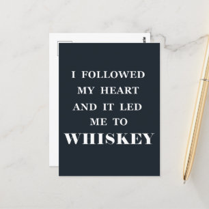 Roliga whiskey-citat roliga alkohol-citat presente vykort