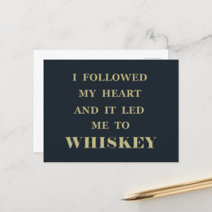 Roliga whiskey-citat roliga alkohol-citat presente vykort