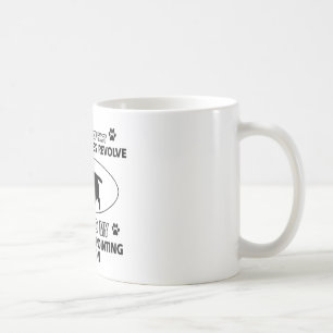 Roliga wirehaired peka griffondesigner kaffemugg