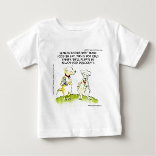 Roliga Yellow Dog-demokrater Tee