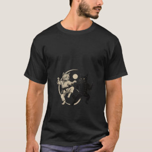 Roliga Yin Yang-katter Karate för kvinnor Kampspo T Shirt