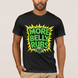 Roligare Magkuddar Rolig Hund T Shirt