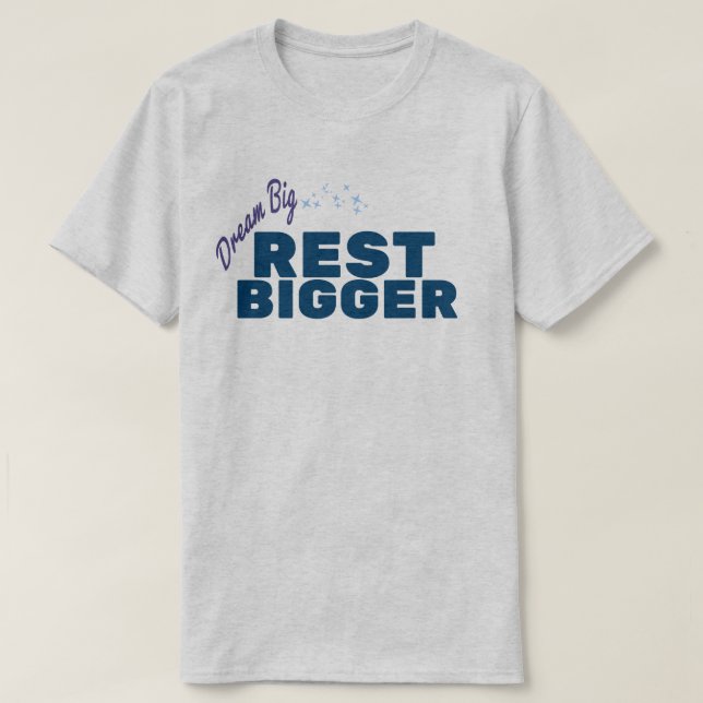 Roligare Vila Större Sova T-Shirt (Design framsida)