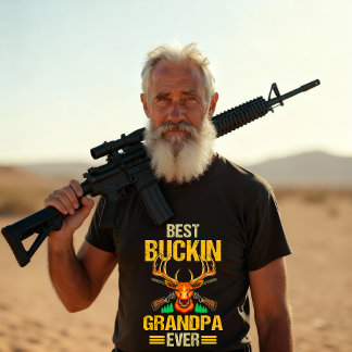 Roligaste bästa buckande farfar någonsin t shirt