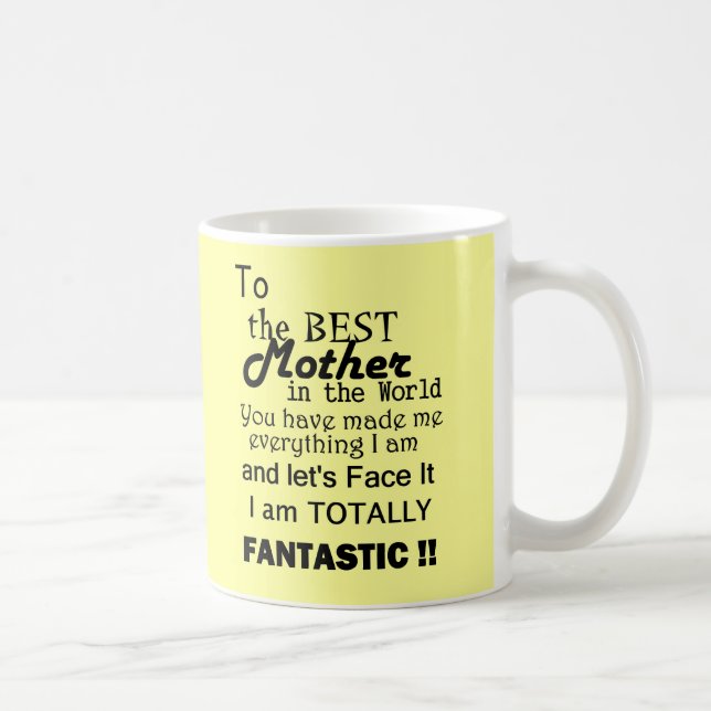 Roligaste mamman i världen kaffemugg (Höger)