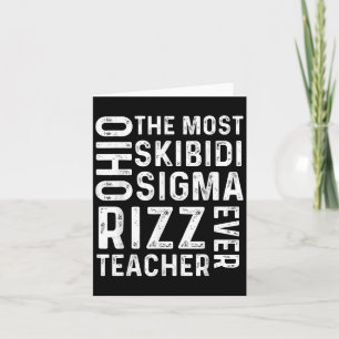 Roligaste Skibidi Sigma Rizz läraren någonsin Roli Kort