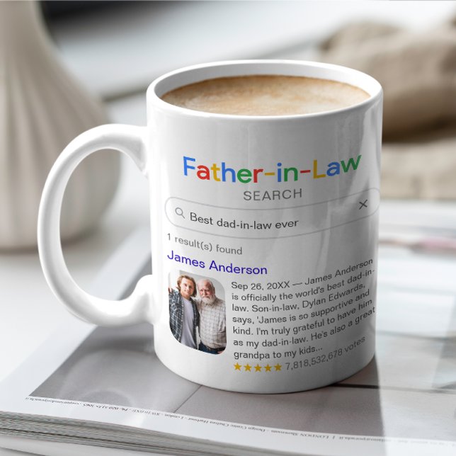 Roligaste Svärfar Någon Gång Sökning & Foto Kaffemugg (Skapare uppladdad)