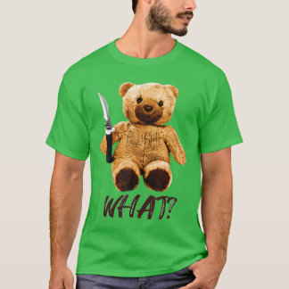 Roligeddy Med Kniv Vad Mördoseddy Björn Skräck T Shirt
