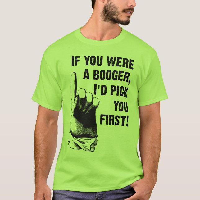 Rolighet T-shirt för dig som plockar näsan först (Framsida)