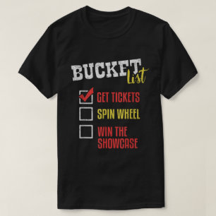 Rolighetschecklista för Game Show - T-shirt