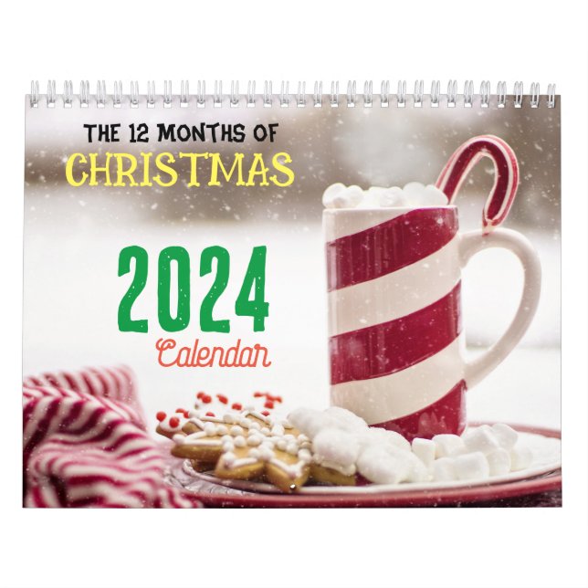 ROLIGT! 12 månaders julkalender Kalender (Omslag)