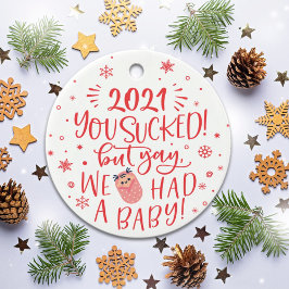 Roligt 2022 suckade men vi hade ett foto från flic julgransprydnad keramik