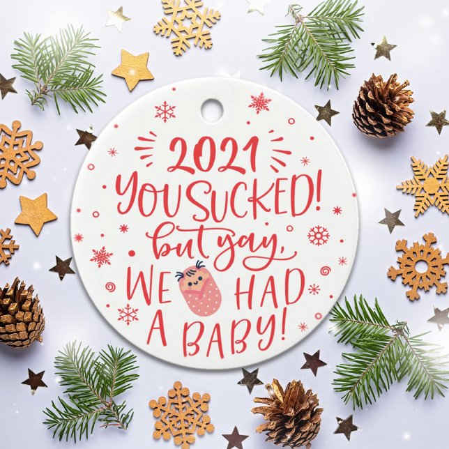 Roligt 2022 suckade men vi hade ett foto från flic julgransprydnad keramik (Skapare uppladdad)