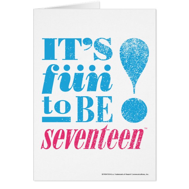 Roligt 2 B 17-Aqua Hälsningskort (Framsidan)