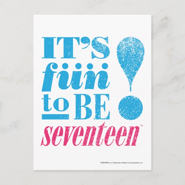 Roligt 2 B 17-Aqua Vykort (Framsida)